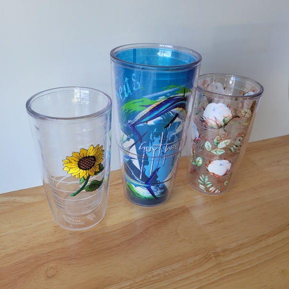 Tervis Tumbler 3 Cup Lot - Picture 2 of 5